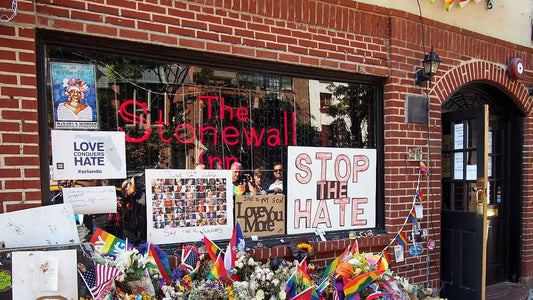 stonewall inn new york pride flags