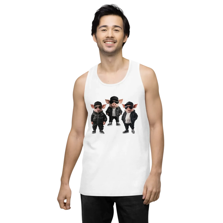 Print 'Bacon Boys' Premium Tank Top MILTTI