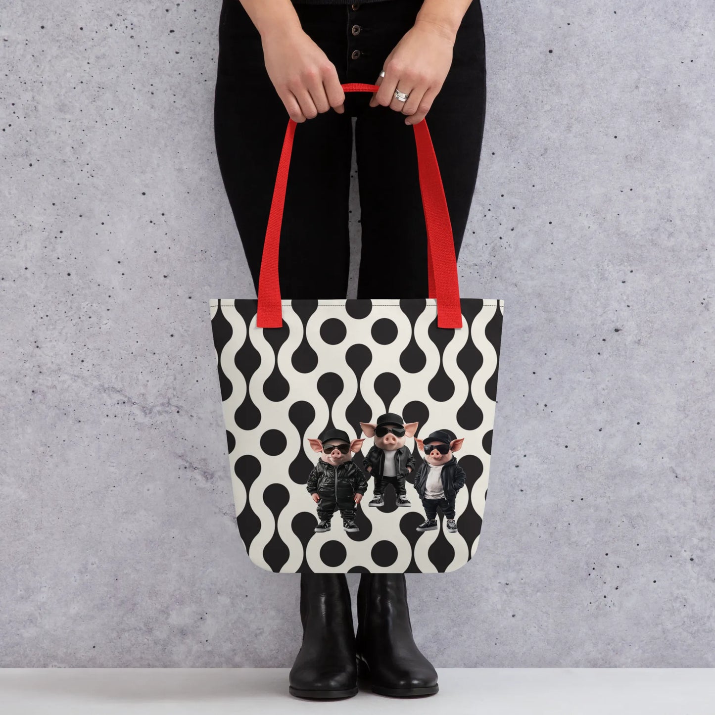 Print 'Bacon Boys' Tote bag MILTTI