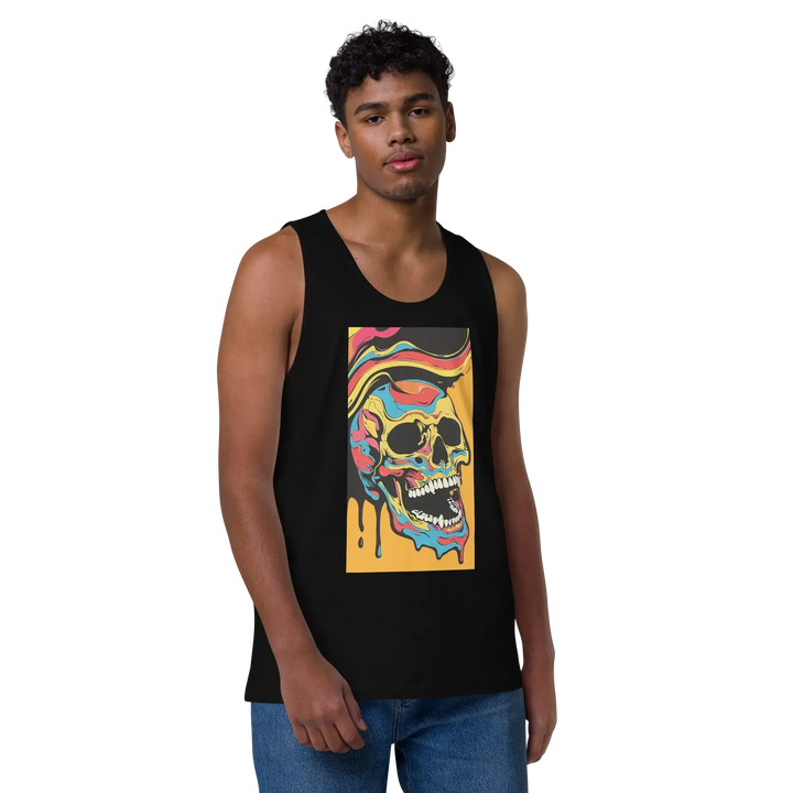 Print 'Colorful Chaos' Premium Tank Top MILTTI