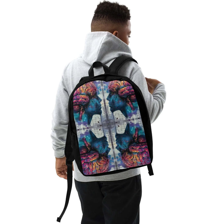 Print 'Neon Mind' Backpack MILTTI