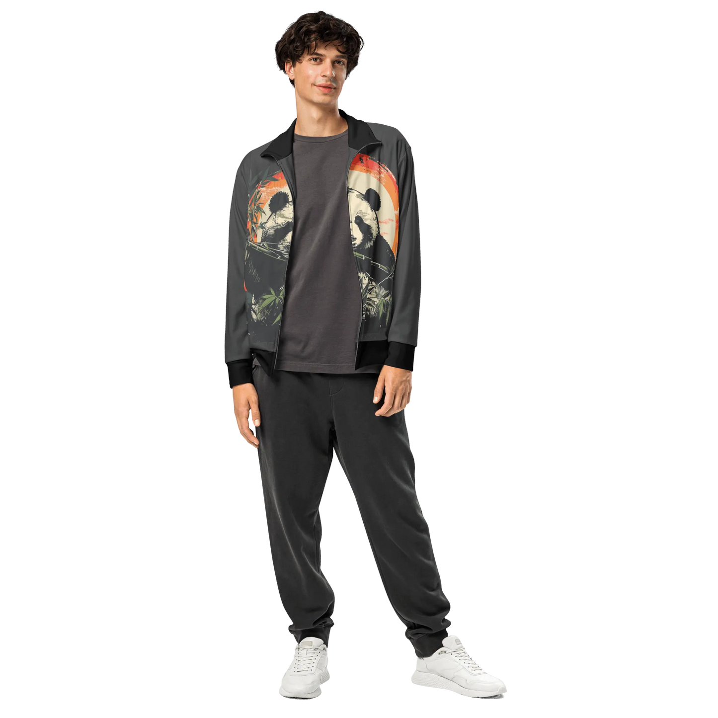 Print 'Panda' Track Jacket MILTTI