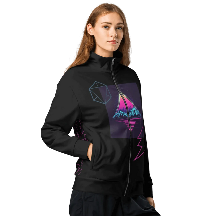 Print 'Pop Triangle' Track Jacket MILTTI