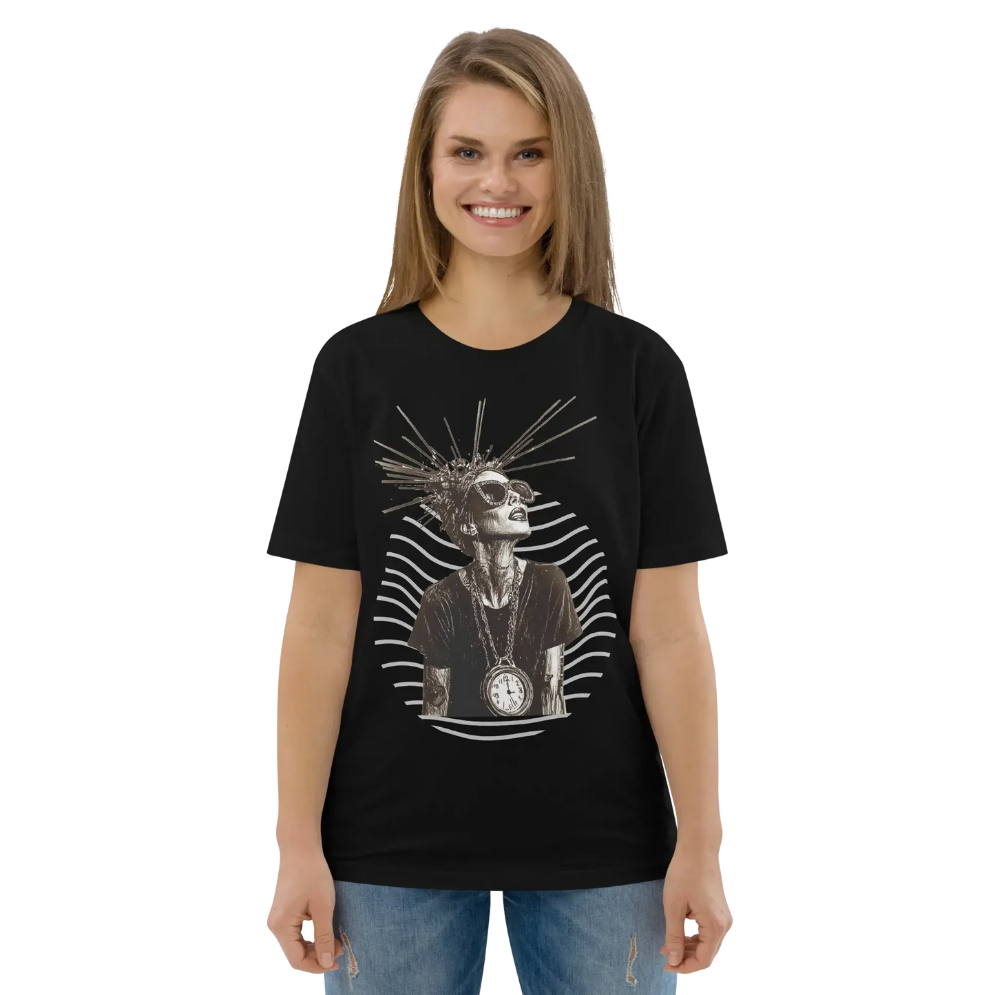 Print 'Timeless Rebel' Organic Cotton T-shirt MILTTI