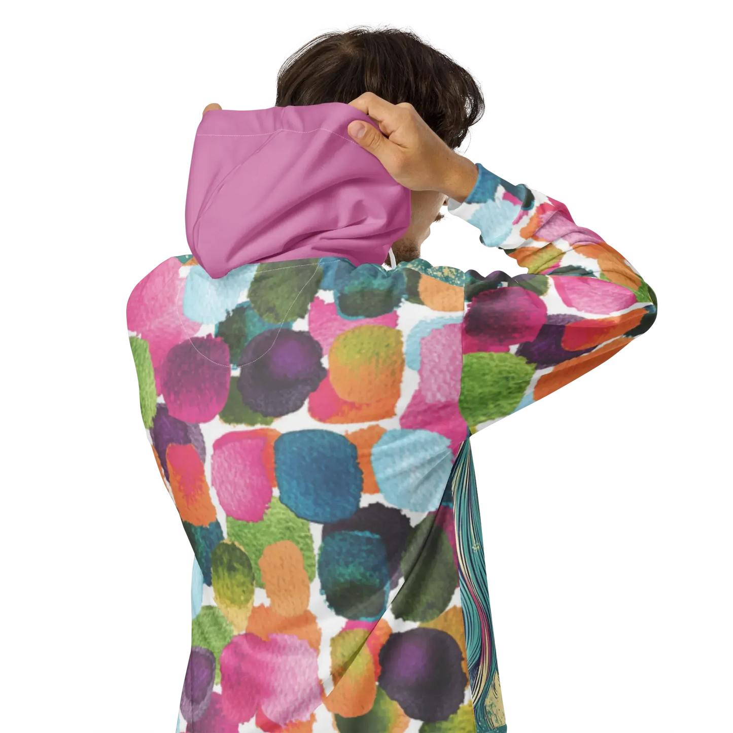 Print 'Unicorn Couple' Zip Hoodie MILTTI