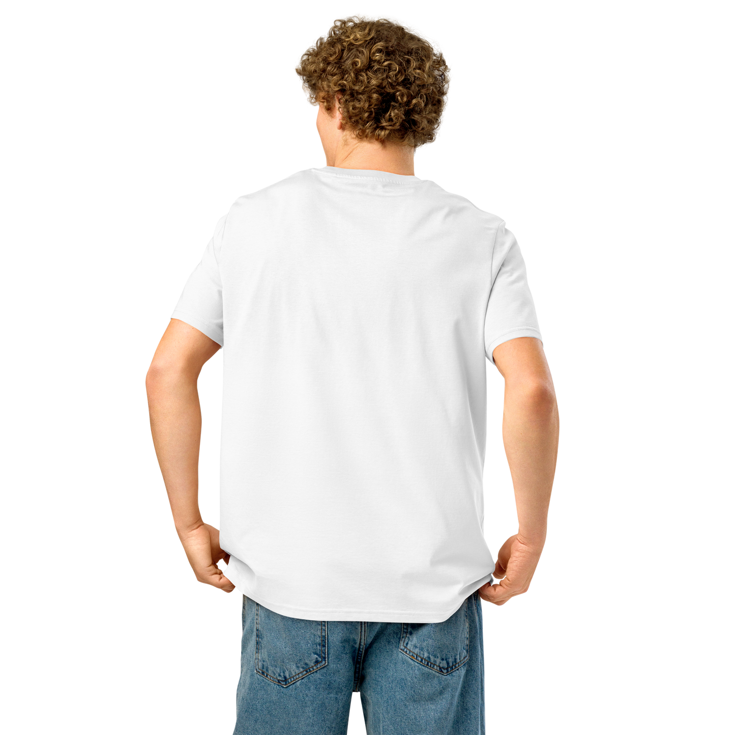 Print 'Bacon Boys' Organic Ribbed Neck T-shirt MILTTI