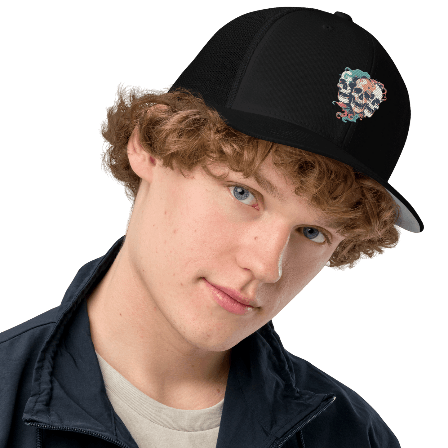 Print 'Skull Squad' Trucker Cap MILTTI