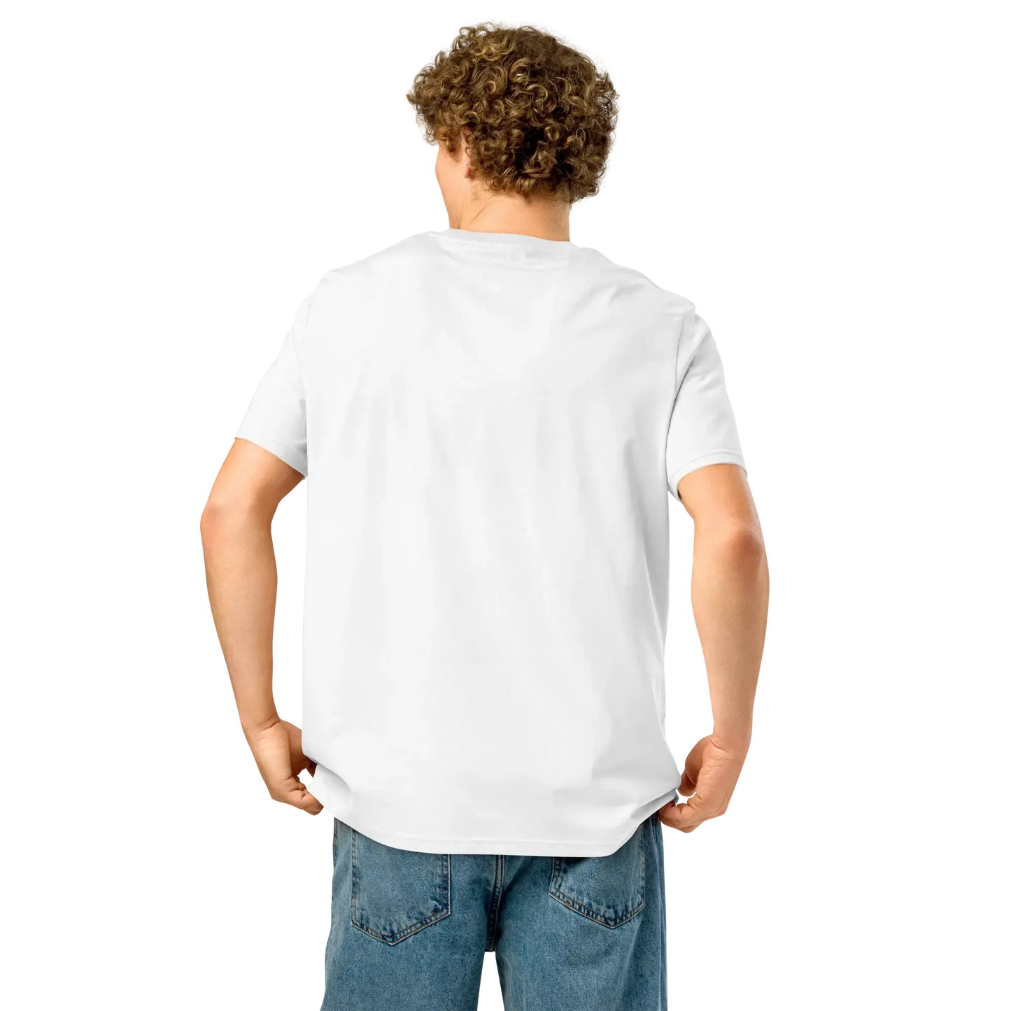 Print 'Bacon Boys' Organic Ribbed Neck T-shirt MILTTI