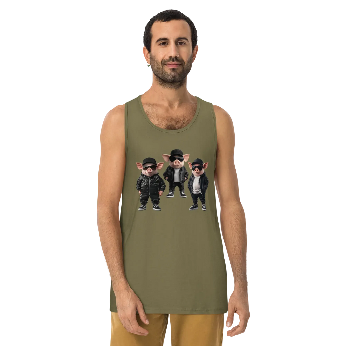 Print 'Bacon Boys' Premium Tank Top MILTTI