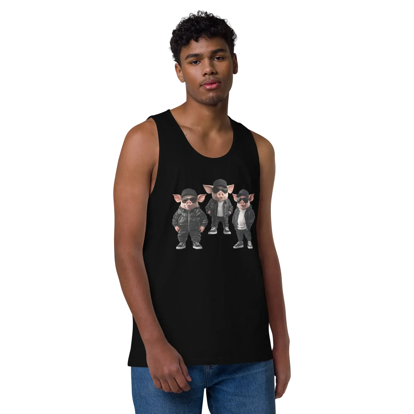 Print 'Bacon Boys' Premium Tank Top MILTTI