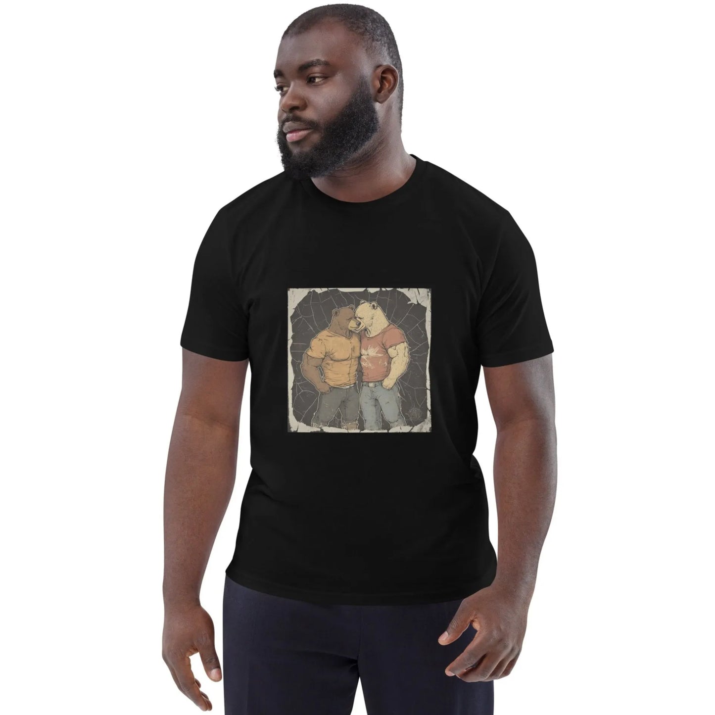 Print 'Bears' Organic Cotton T-shirt MILTTI