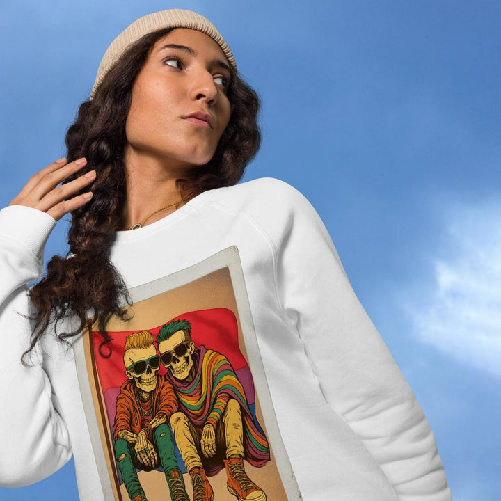 Print 'Bi to the Bone' Organic Sweatshirt MILTTI