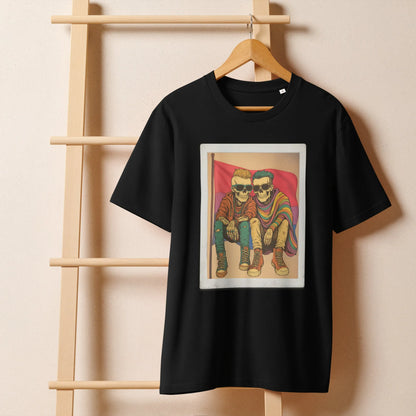 Print 'Bi to the Bone' Organic T-shirt MILTTI