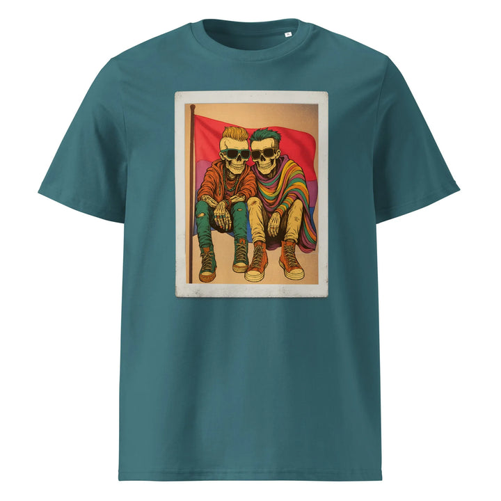 Print 'Bi to the Bone' Organic T-shirt Stargazer MILTTI