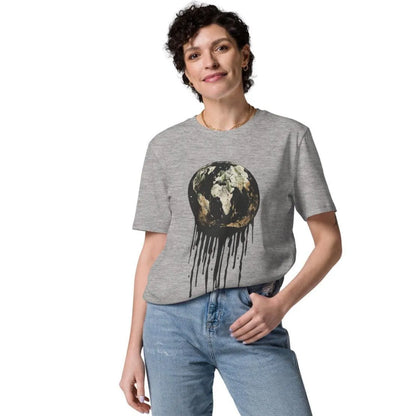 Print 'Bleeding Earth' Organic Cotton T-shirt MILTTI