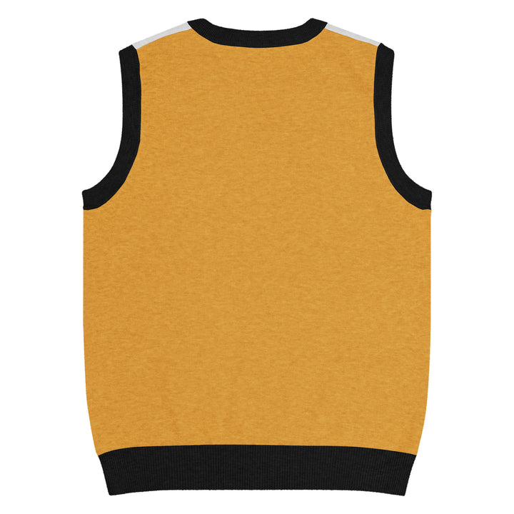 Print 'Chalk About' Knit V-neck Vest MILTTI