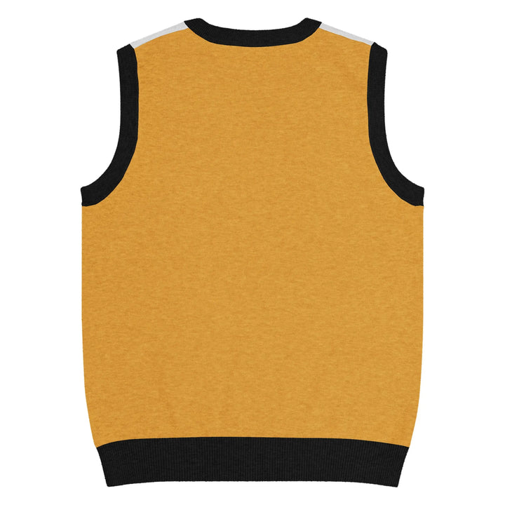 Print 'Chalk About' Knit V-neck Vest MILTTI