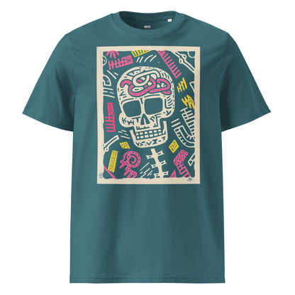 Print 'Chalk About' Organic T-shirt Stargazer MILTTI