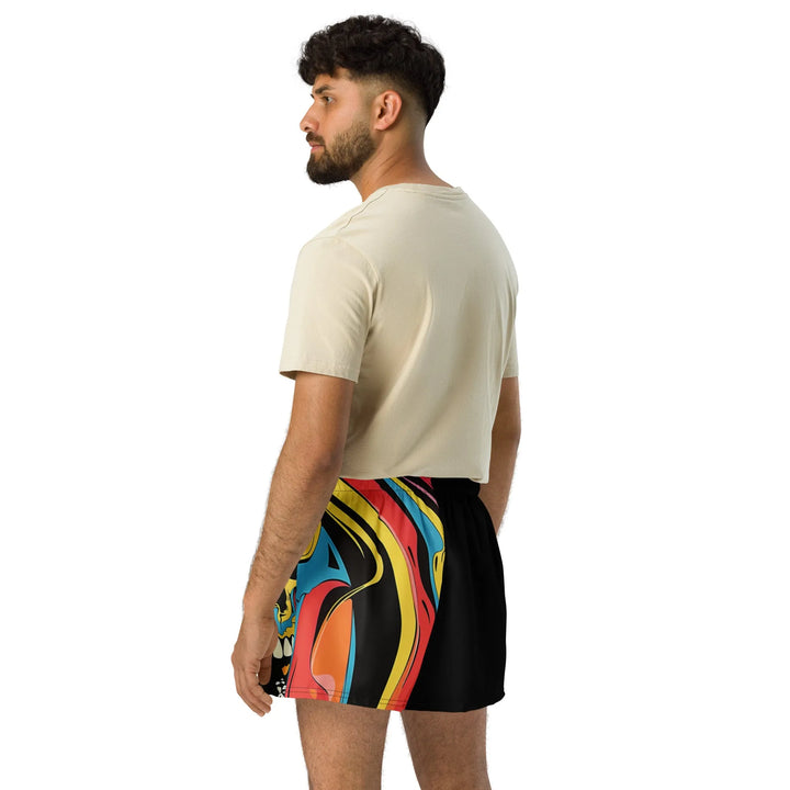 Print 'Colorful Chaos' Athletic Shorts MILTTI