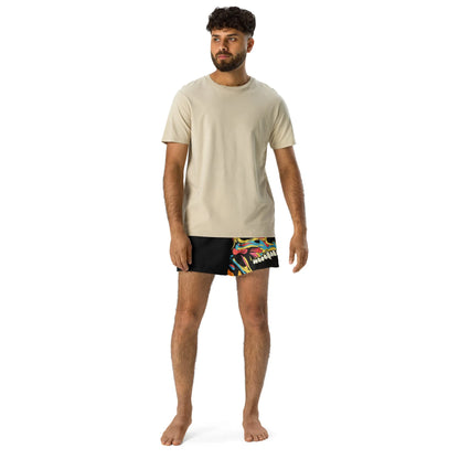 Print 'Colorful Chaos' Athletic Shorts MILTTI