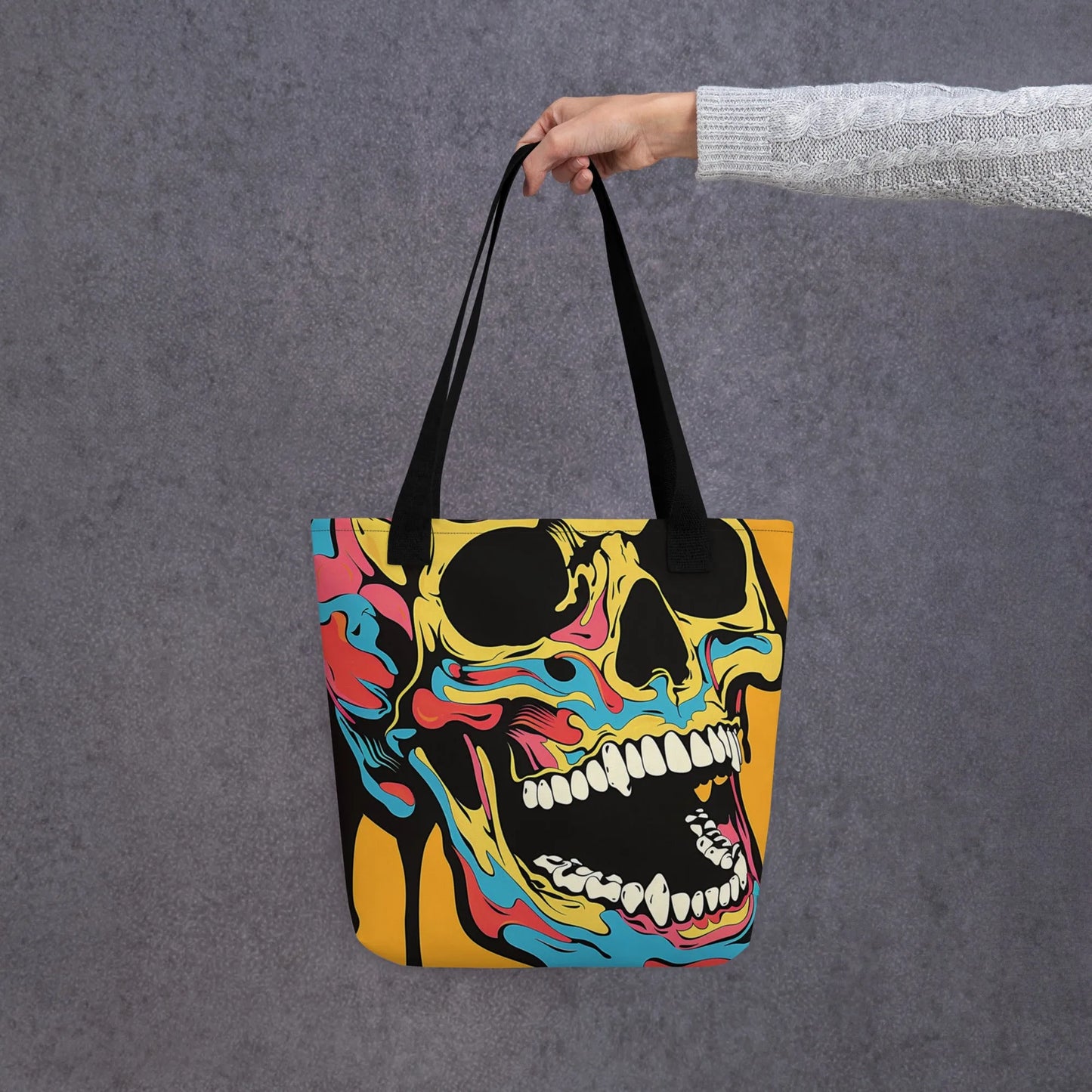 Print 'Colorful Chaos' Tote Bag MILTTI