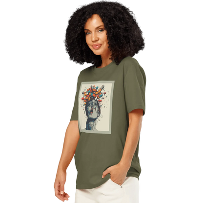 Print 'Crazy Pills' Organic Cotton T-shirt MILTTI