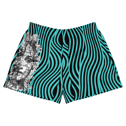 Print 'Digital Diva' Athletic Shorts 3XL MILTTI