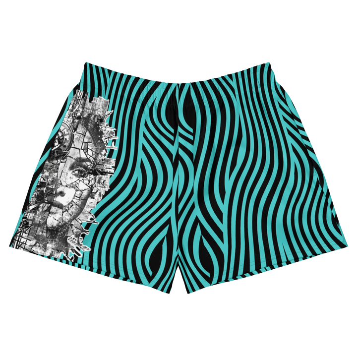 Print 'Digital Diva' Athletic Shorts 3XL MILTTI
