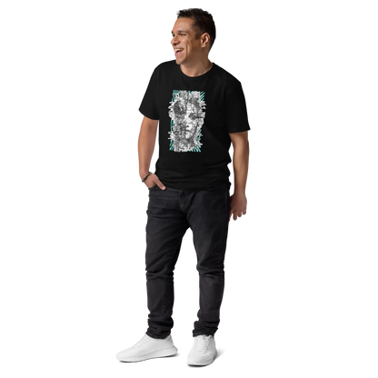 Print 'Digital Diva' Organic Cotton T-shirt MILTTI