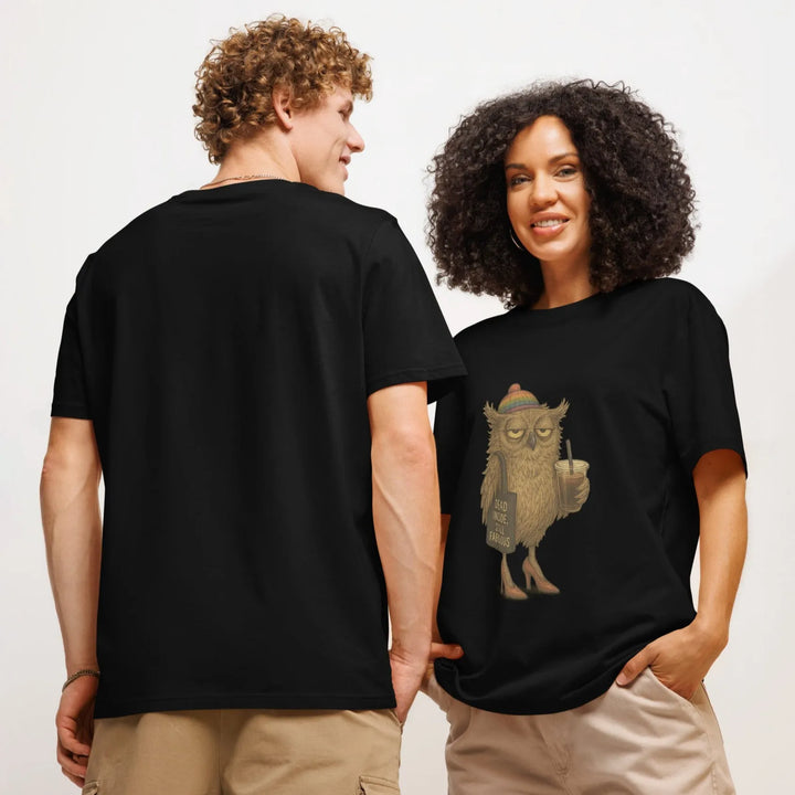 Print 'Fabulous Owl' Organic T-shirt MILTTI