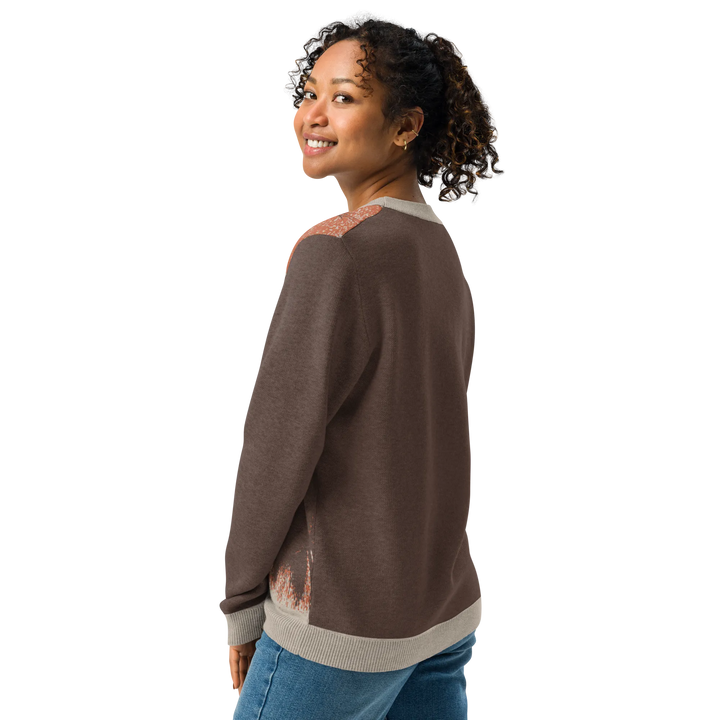Print 'Fox Couple' Knitted Sweater MILTTI
