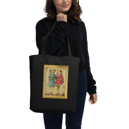 Print 'Frog Couple' Tote Bag MILTTI