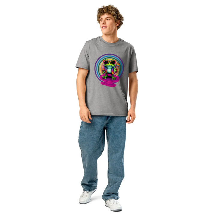 Print 'Frog the Mic' Organic Cotton T-shirt MILTTI