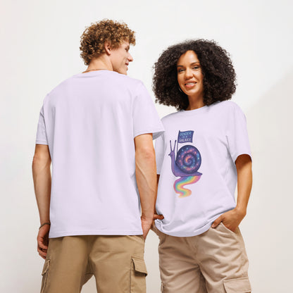 Print 'Galaxy Snail' Organic Cotton T-shirt MILTTI