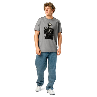 Print 'Gothic Skeleton Couture' Organic T-shirt MILTTI