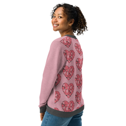 Print 'Hearts' Knitted Sweater MILTTI