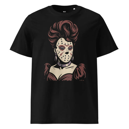 Print 'Hockey Mask Glam' Organic T-shirt Black MILTTI