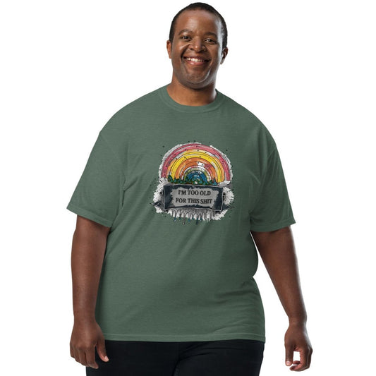 Print 'I'm Too Old For This' Heavyweight T-shirt MILTTI