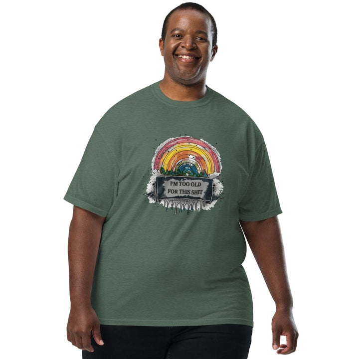 Print 'I'm Too Old For This' Heavyweight T-shirt MILTTI