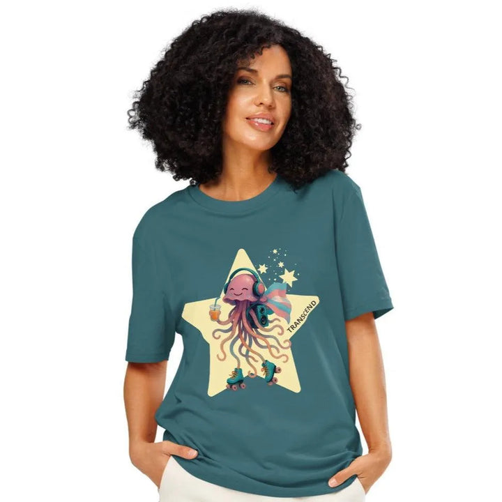 Print 'Jelly Roll' Organic T-shirt MILTTI