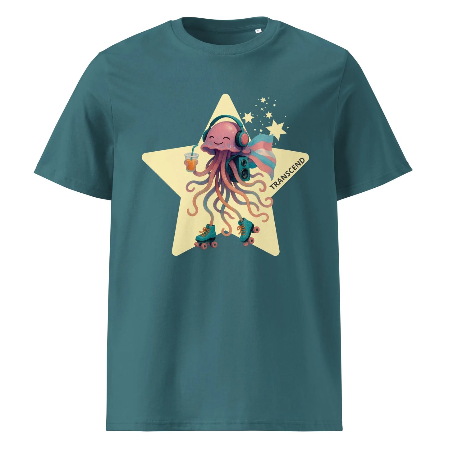 Print 'Jelly Roll' Organic T-shirt Stargazer MILTTI