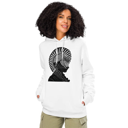 Print 'Luminous Warrior' Organic Hoodie MILTTI