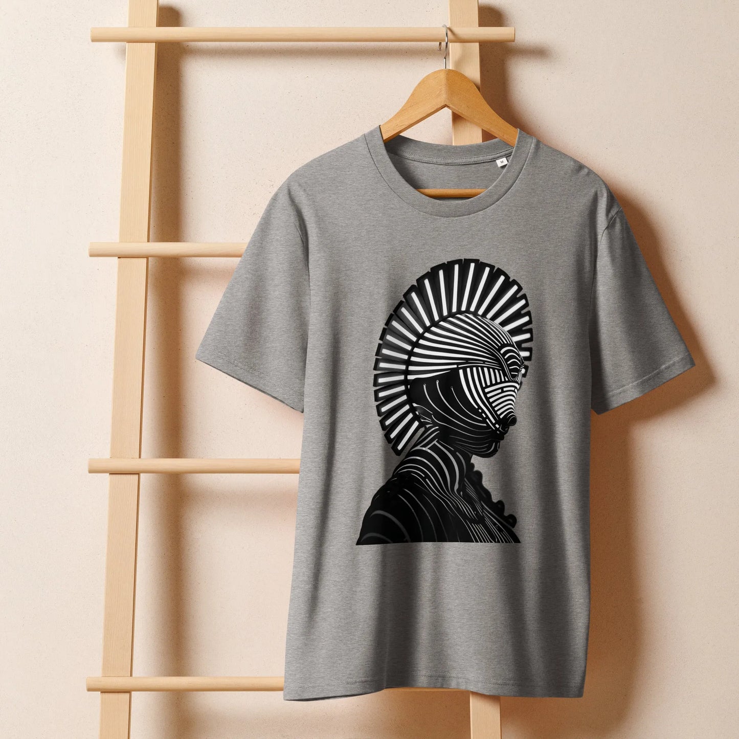 Print 'Luminous Warrior' Organic T-shirt MILTTI