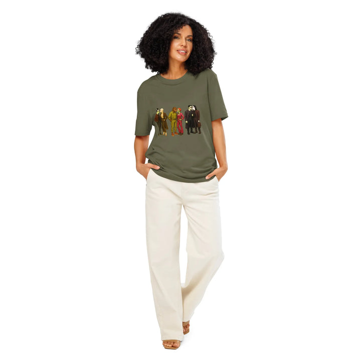 Print 'Monsters in Love' Organic Tee MILTTI