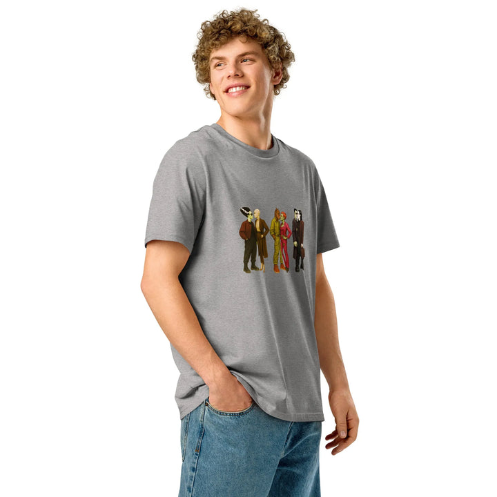 Print 'Monsters in Love' Organic Tee MILTTI