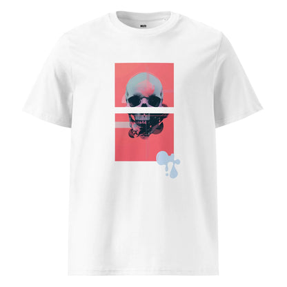 Print 'Neon Afterlife' Organic Cotton T-shirt White MILTTI