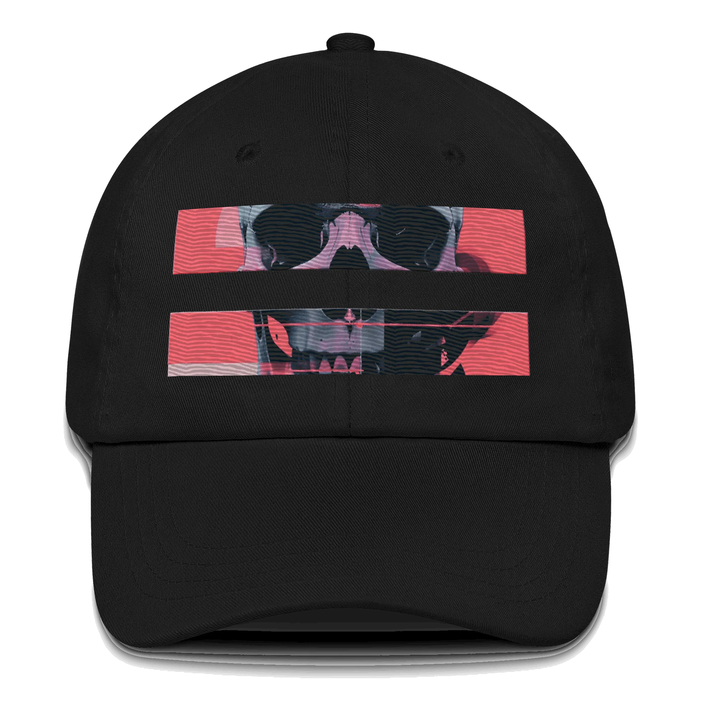 Print 'Neon Afterlife' Street Cap Black MILTTI