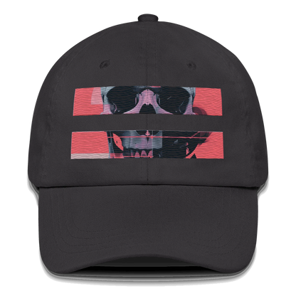 Print 'Neon Afterlife' Street Cap Dark Grey MILTTI