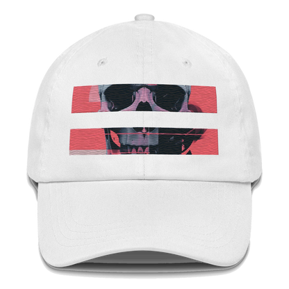 Print 'Neon Afterlife' Street Cap White MILTTI