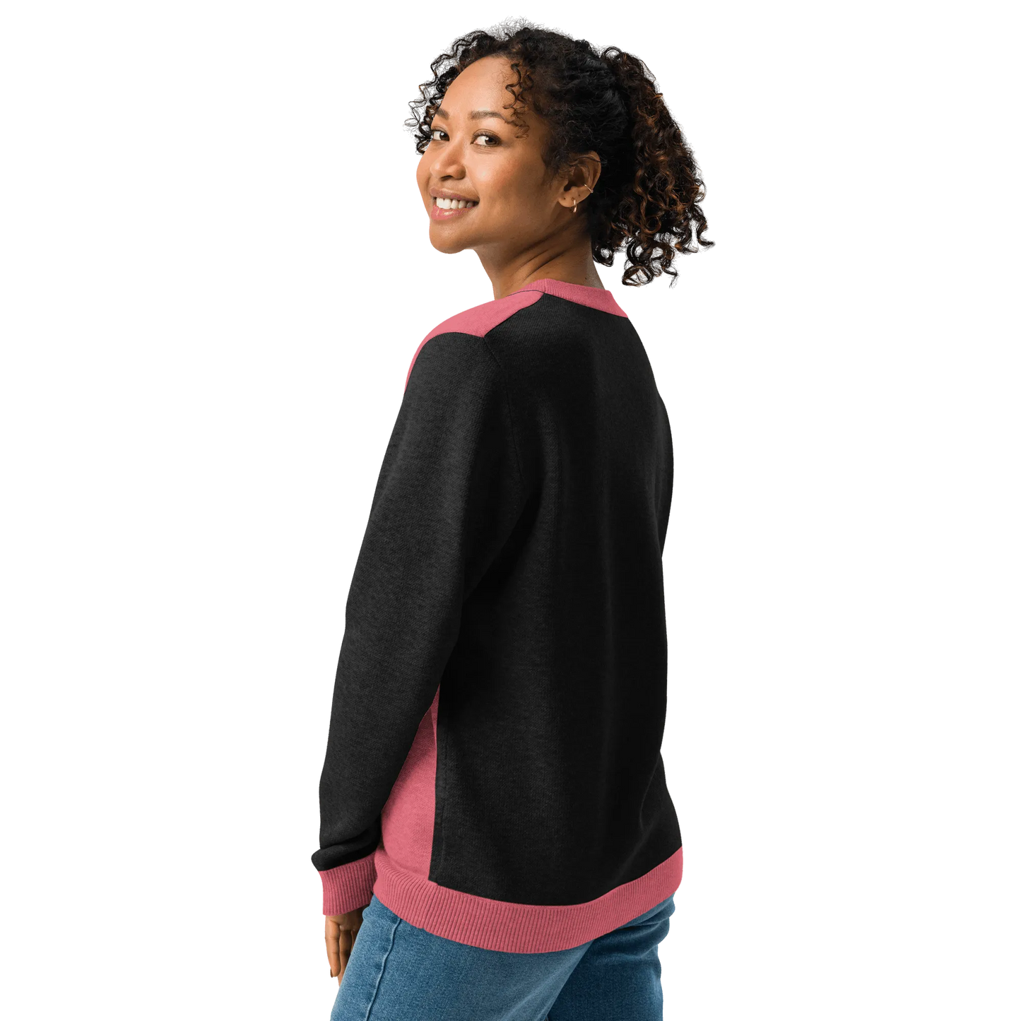 Print 'Neon Afterlife' Knitted Sweater MILTTI